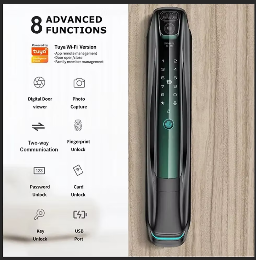 Guardian Smart Door Lock with Two-way Communication