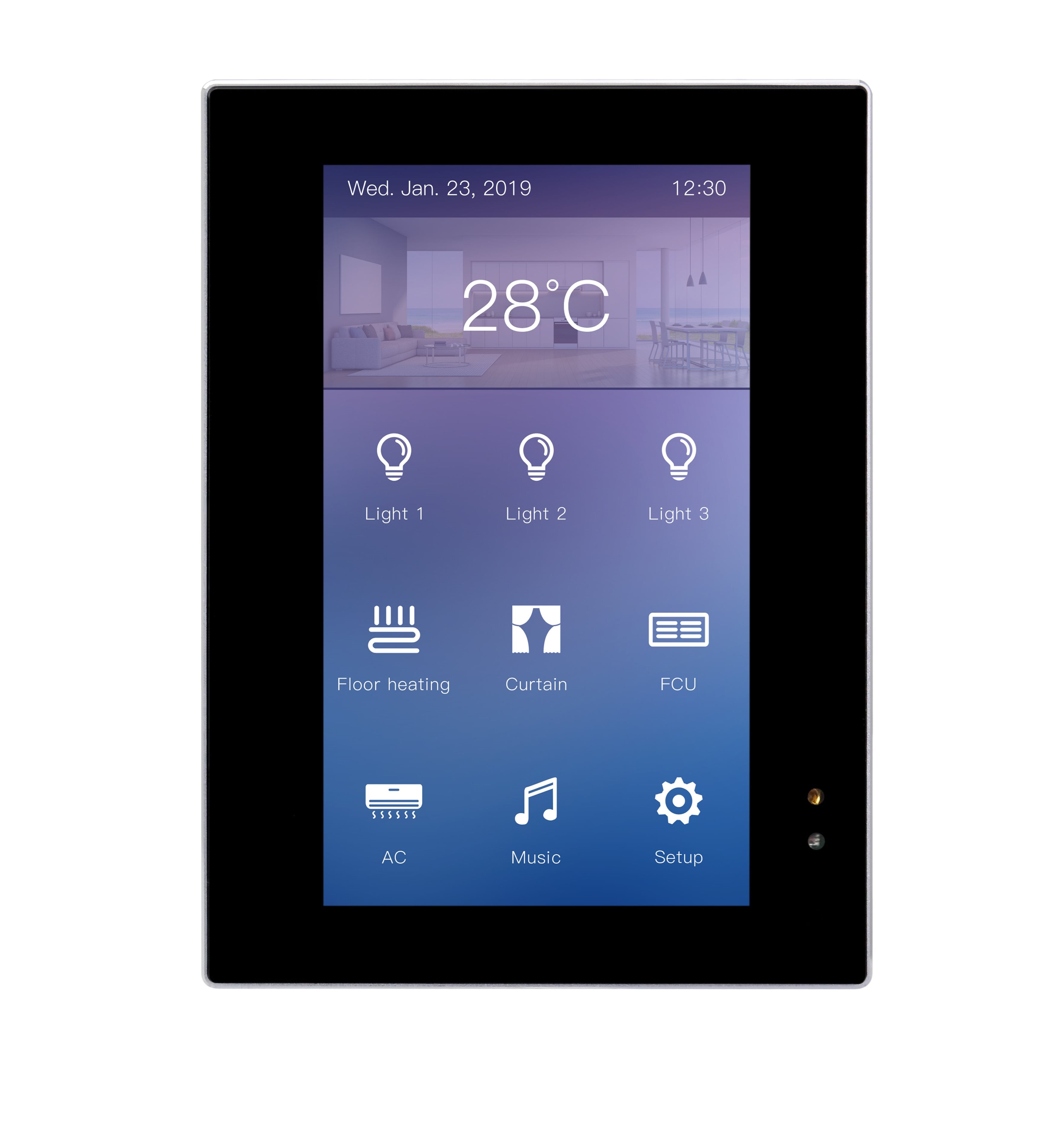HDL Enviro 4.3-Inch Touch Screen