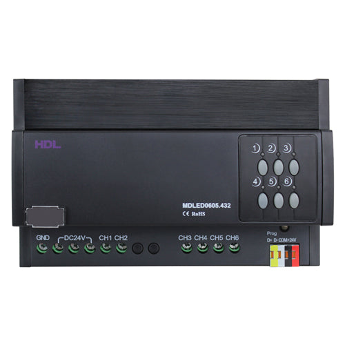 HDL 6CH 5A Intelligent LED Dimming Actuator