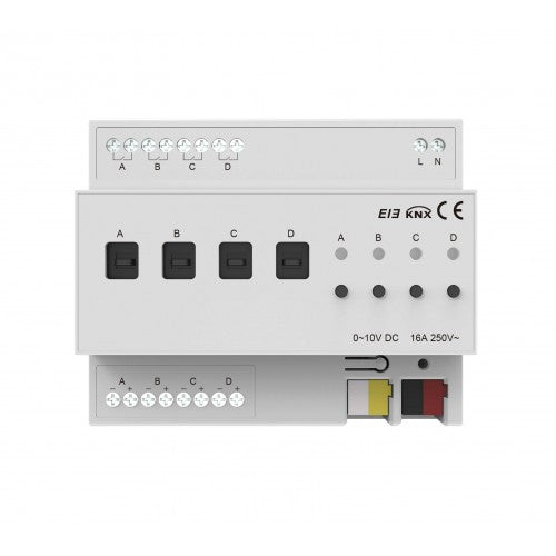 Akubela 4 Gang 0-10V Dimmer Module
