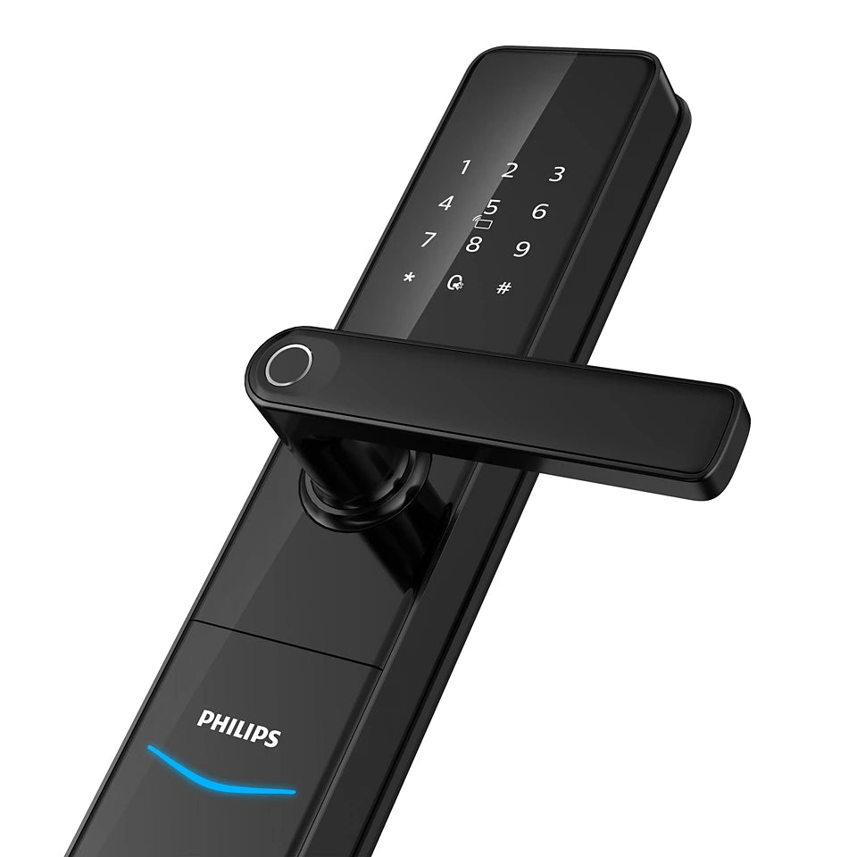 6000 Series Smart Lever Door Lock – Philips EasyKey Egypt (Black)