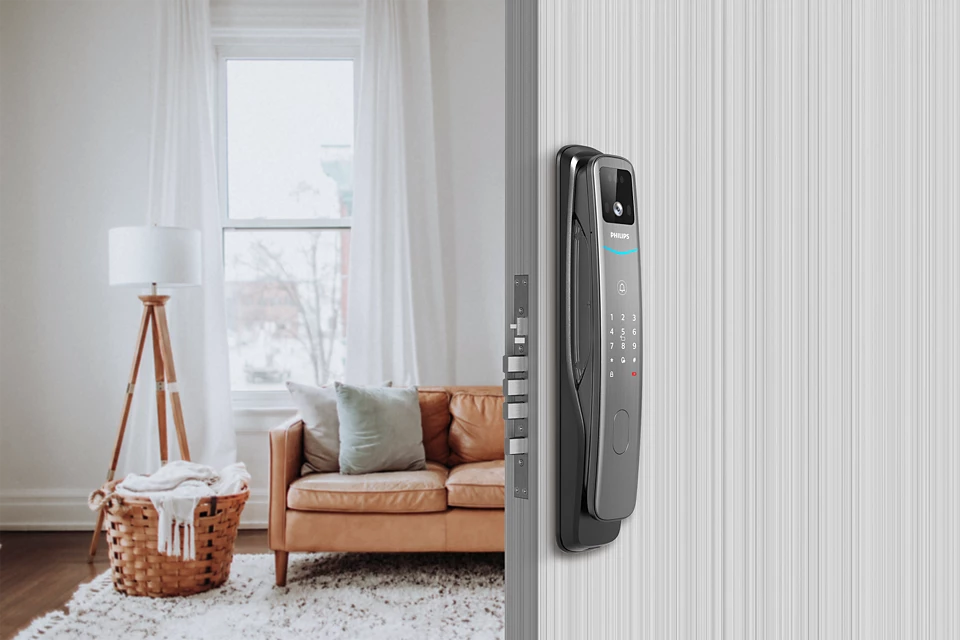 7000 Series Palm Vein Recognition Smart Door Lock – Philips EasyKey Egypt