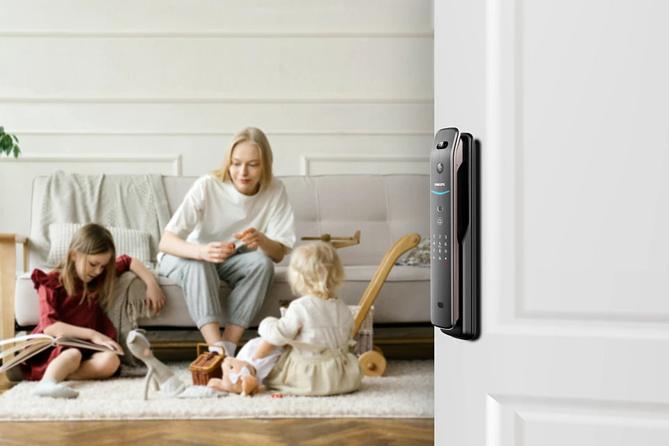 7000 Series Facial Recognition Smart Door Lock – Philips EasyKey Egypt
